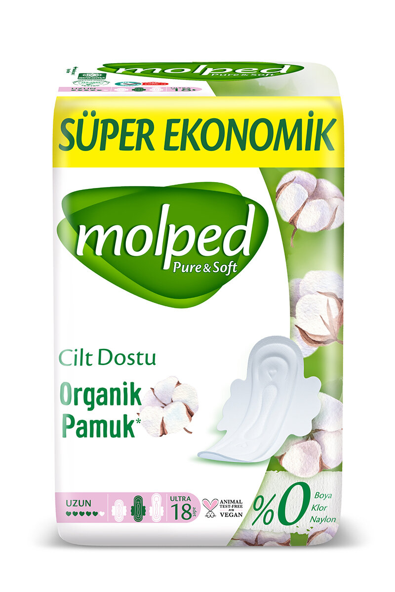 Molped Pure Soft Süper Ekonomik Uzun 18'li