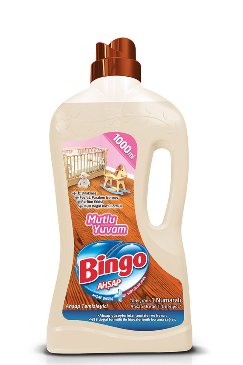 Bingo Ahşap Temizleyici 1 l Mutlu Yuvam