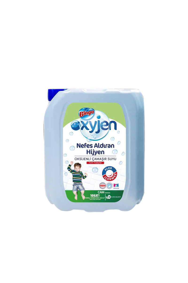 Bingo Oksijen Çamaşır Suyu 3240 ml Ferahlatan Hijyen