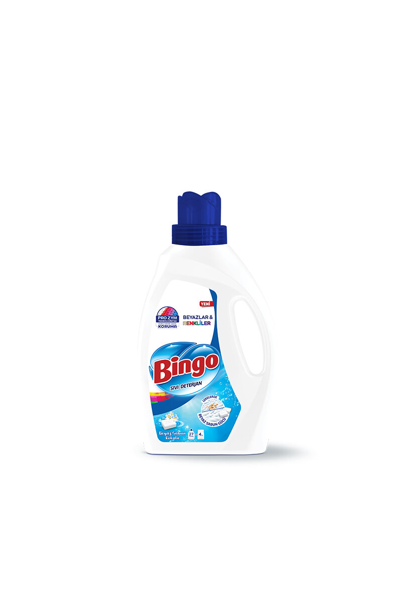 Bingo Sıvı Deterjan Beyaz Sabun 1755 Ml