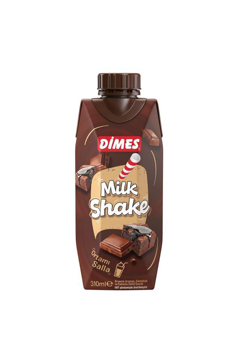 Dimes Milkshake Çikolata-Brownie 310 Ml
