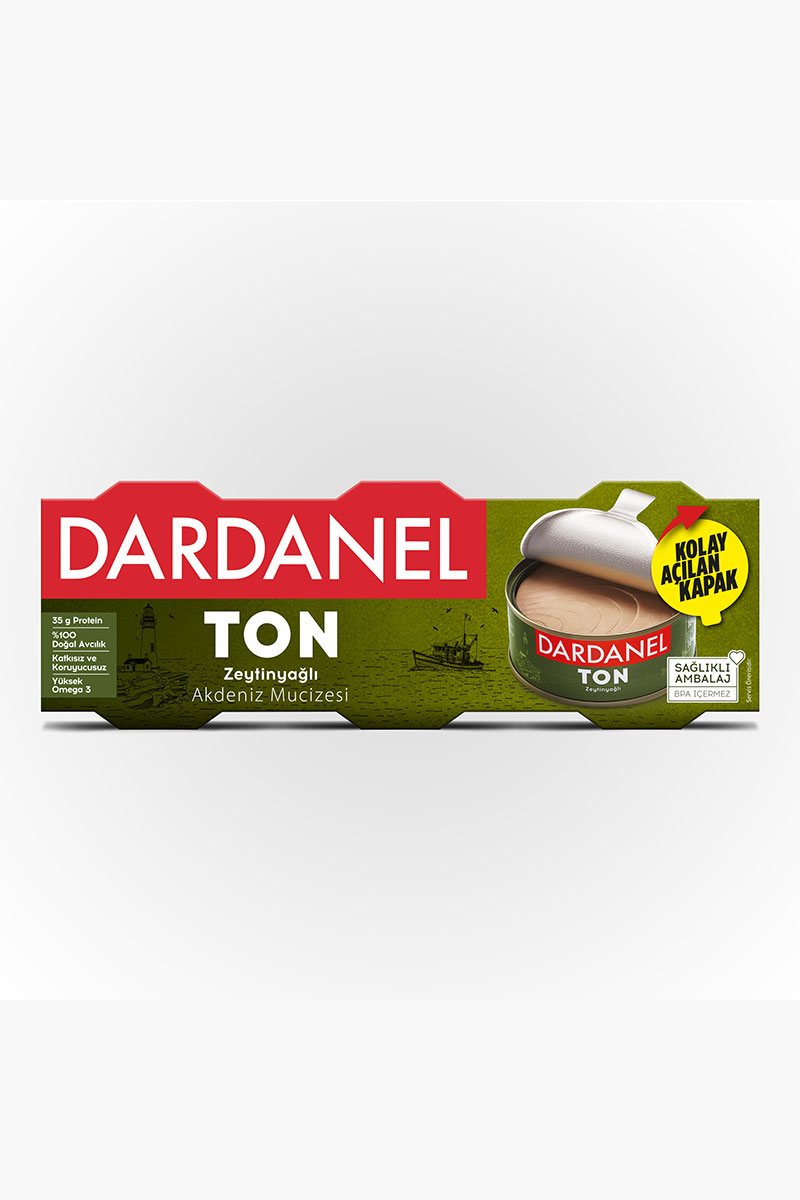 Dardanel Zeytinyağlı Ton Balık 3 x 75 g
