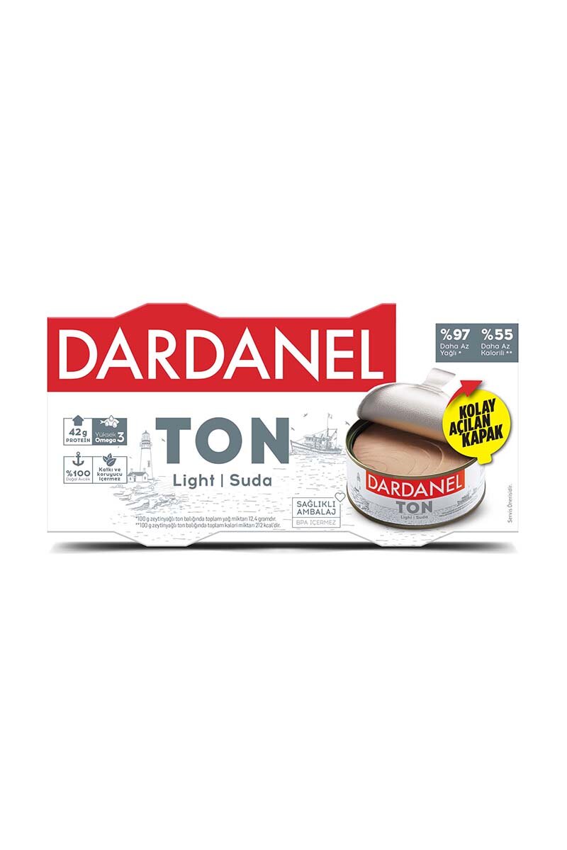 Dardanel Ton Lıght 2x140 g