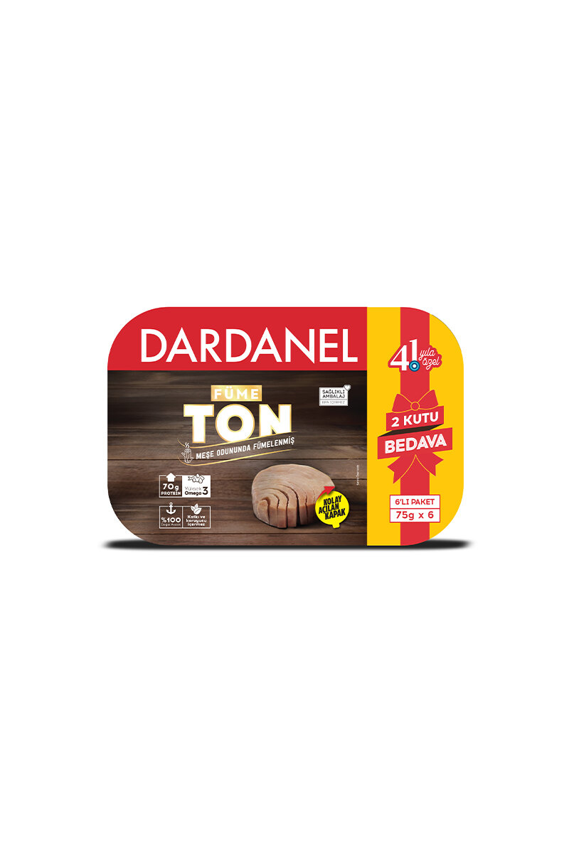 Dardanel Füme Ton Balığı 6x75 g