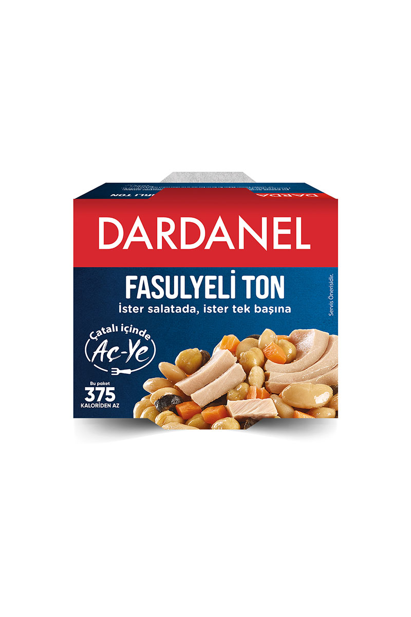 Dardanel Fasulyeli Ton Balığı 185 g