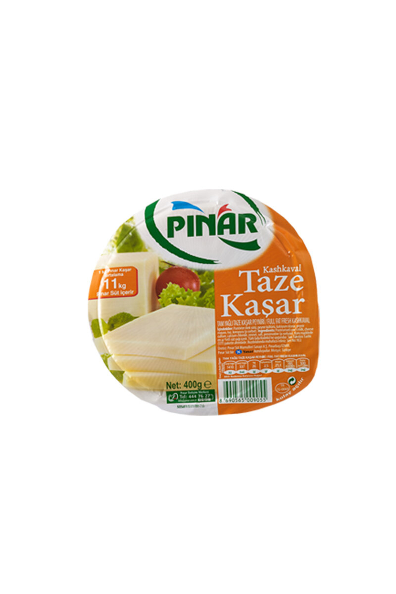Pınar Taze Kaşar Peyniri 400 G