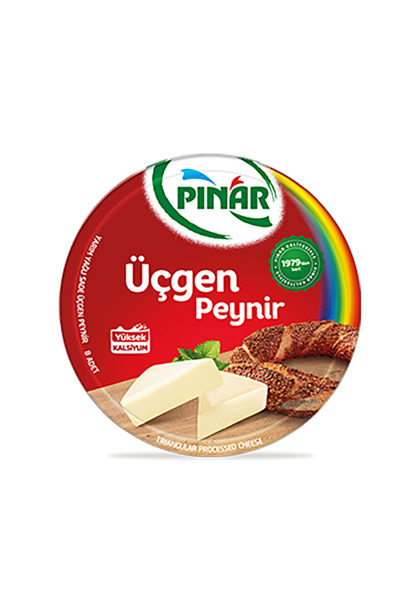 Pınar Üçgen Peynir Yarım Yağlı 8X12,5 G
