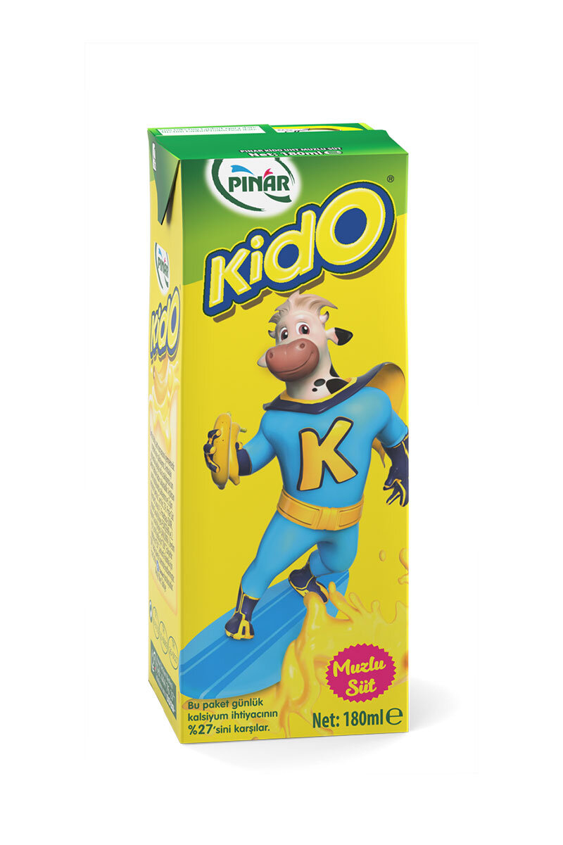 Pınar Kido Muzlu Süt 180 Ml