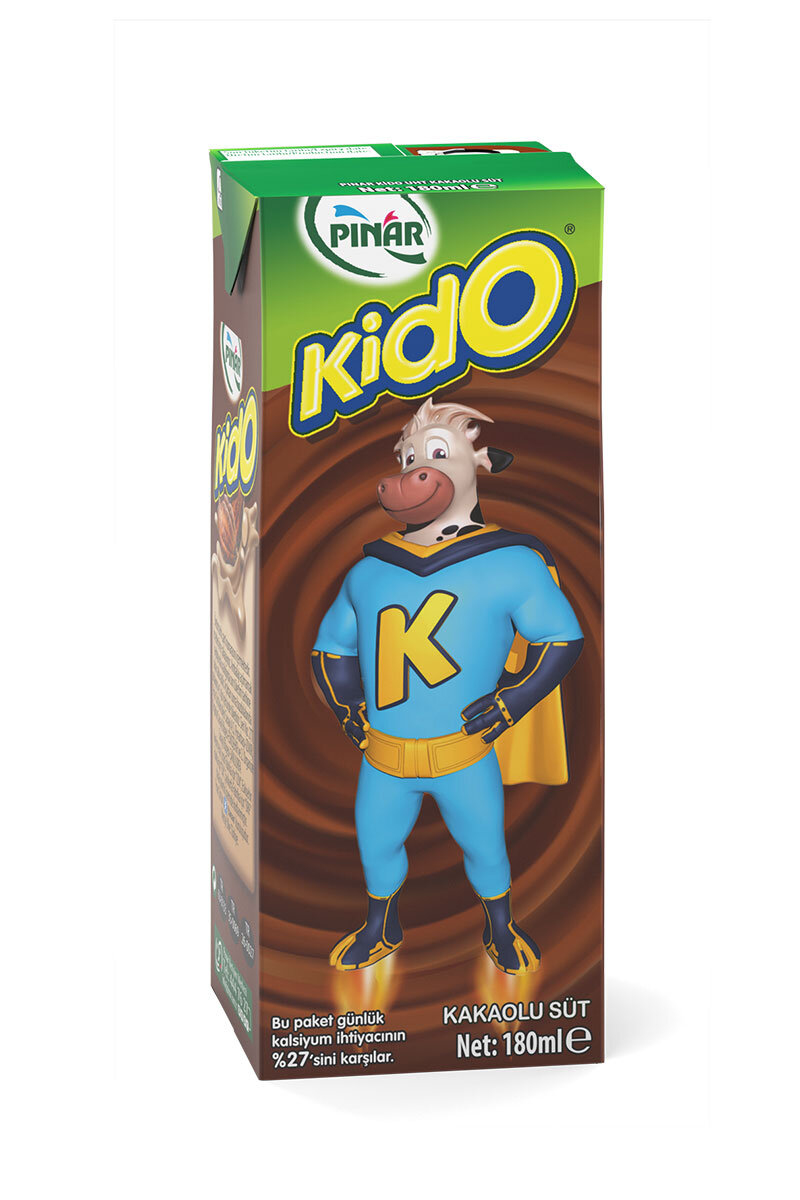 Pınar Kido Kakaolu Süt 180 Ml