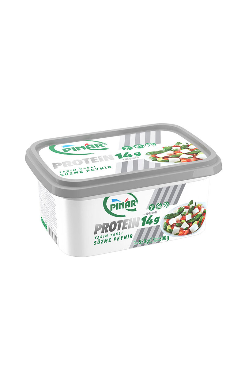 Pınar Yüksek Proteinli Süzme Peynir 500 G