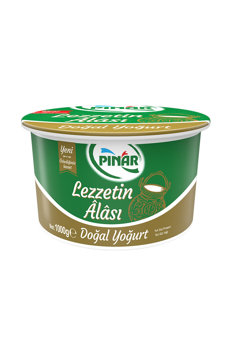 Pınar Lezzetin Alası Kaymaksız Yoğurt 1000 G