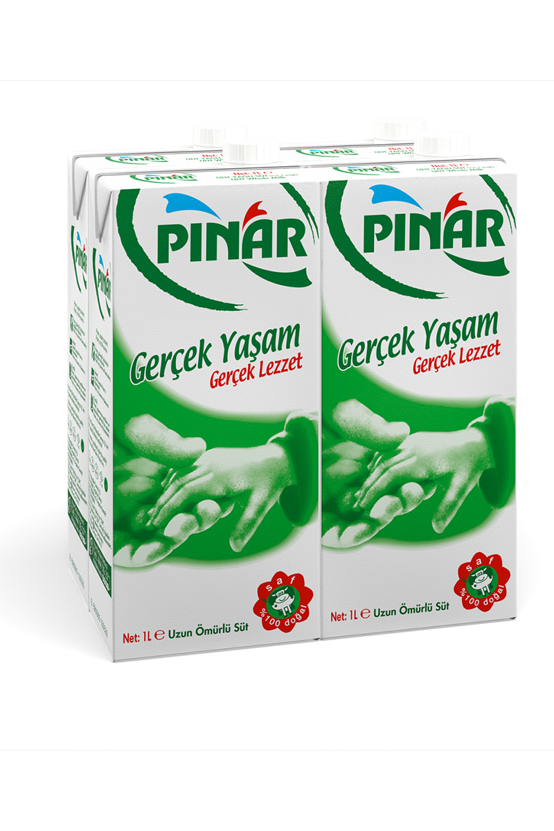 Pınar Yağlı Süt 4x1 L