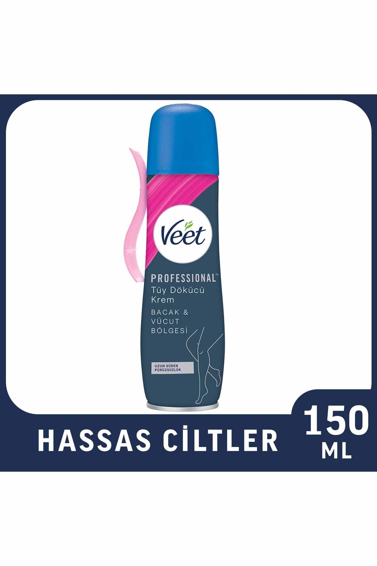 Veet Tüy Dökücü Krem Sprey Hassas Ciltler 150 ml