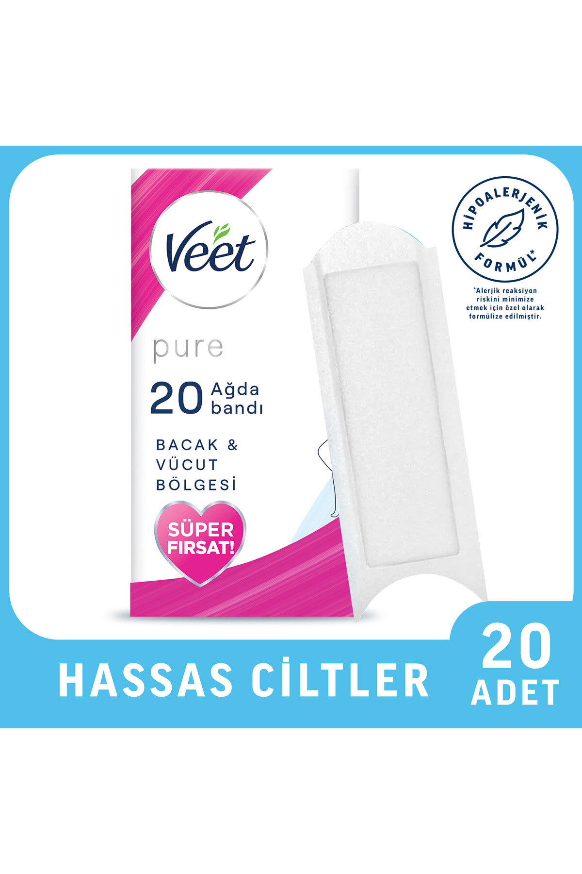 Veet Pure Ağda 20'li