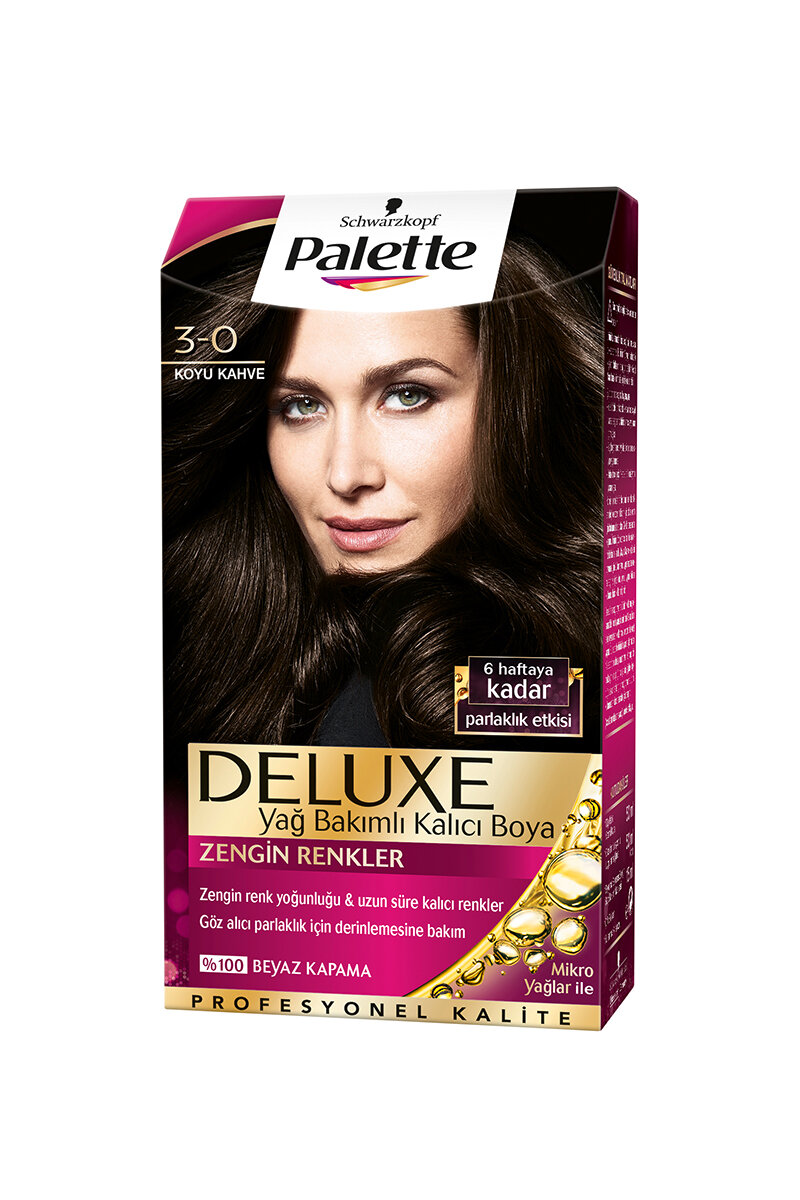 Palette Saç Boyası 3-0 Koyu Kahve