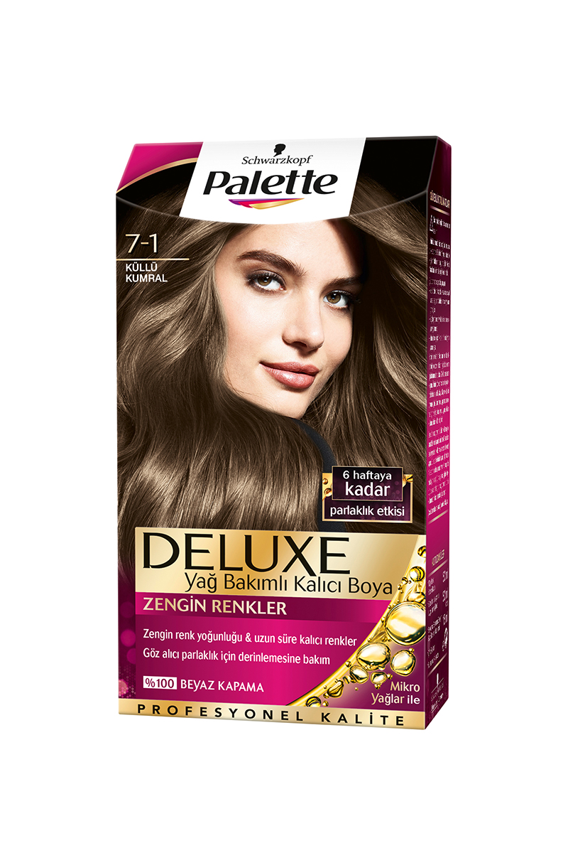 Palette Sac Boyası Deluxe 7-1 Küllü Kuml