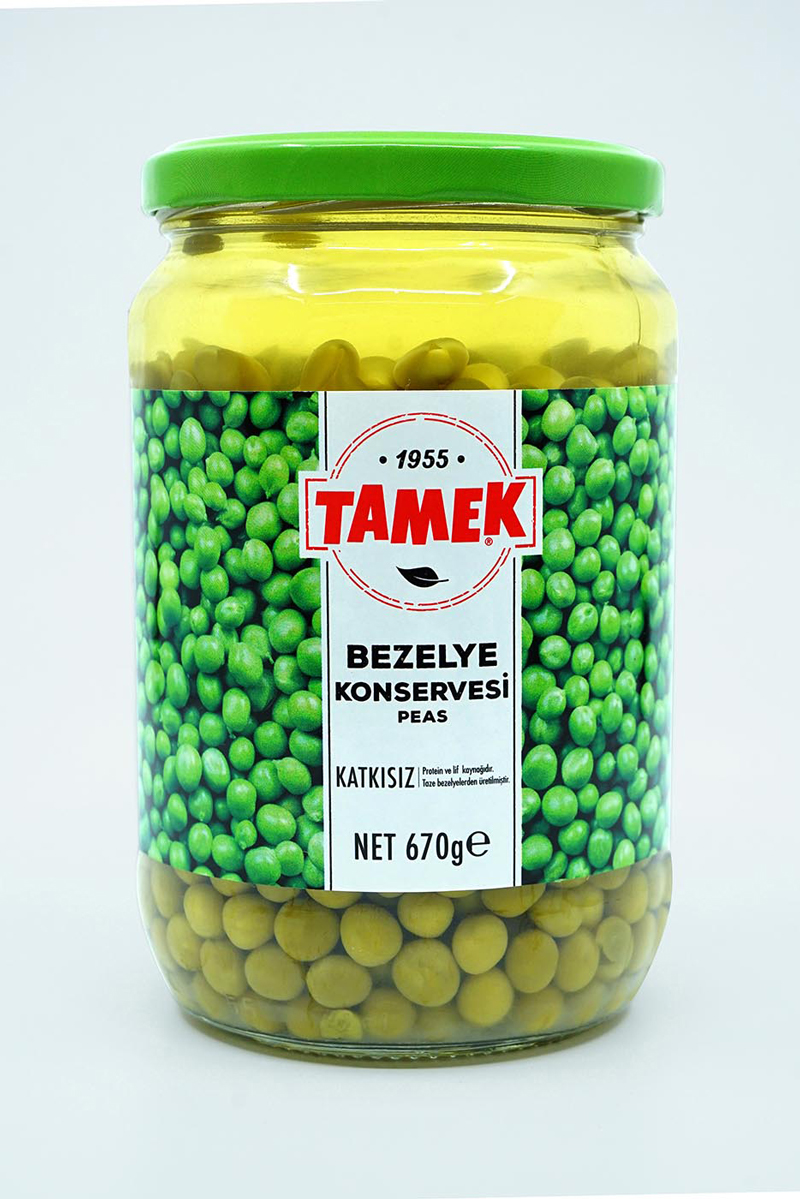 Tamek Bezelye (Cam) 670 g