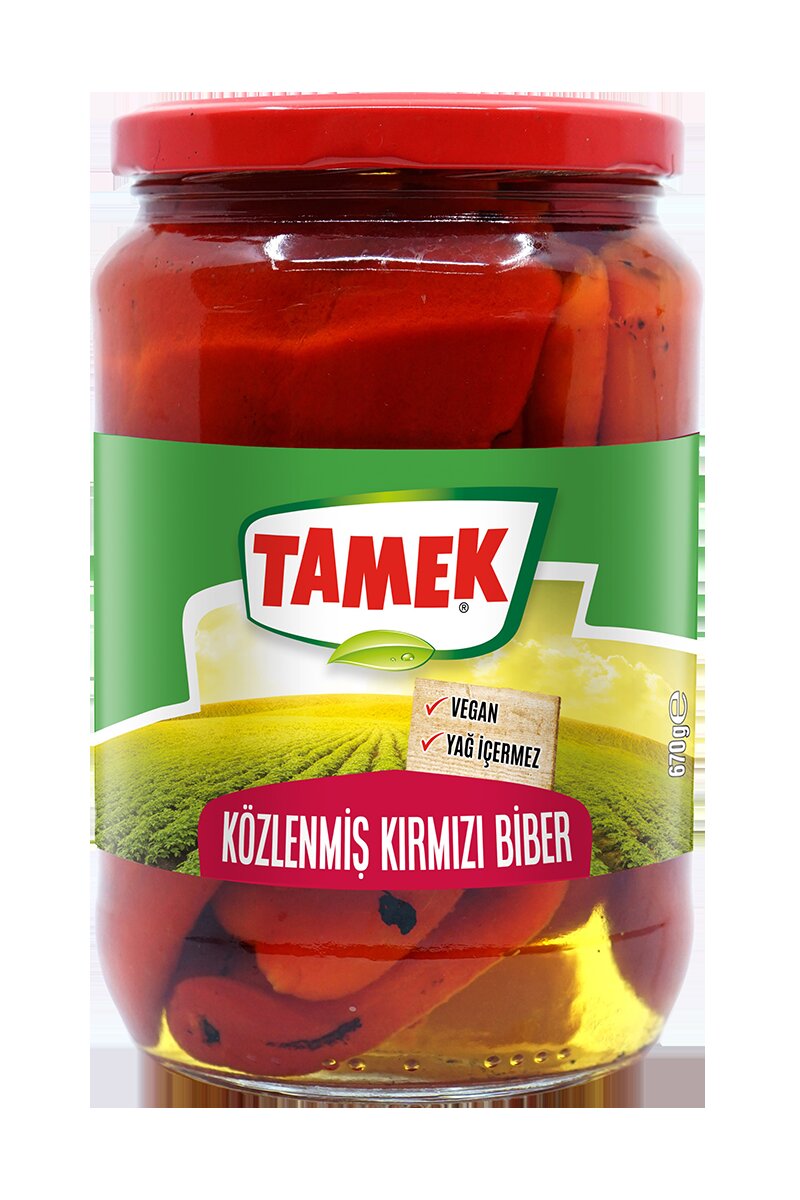 Tamek Közlenmiş Biber 670 g