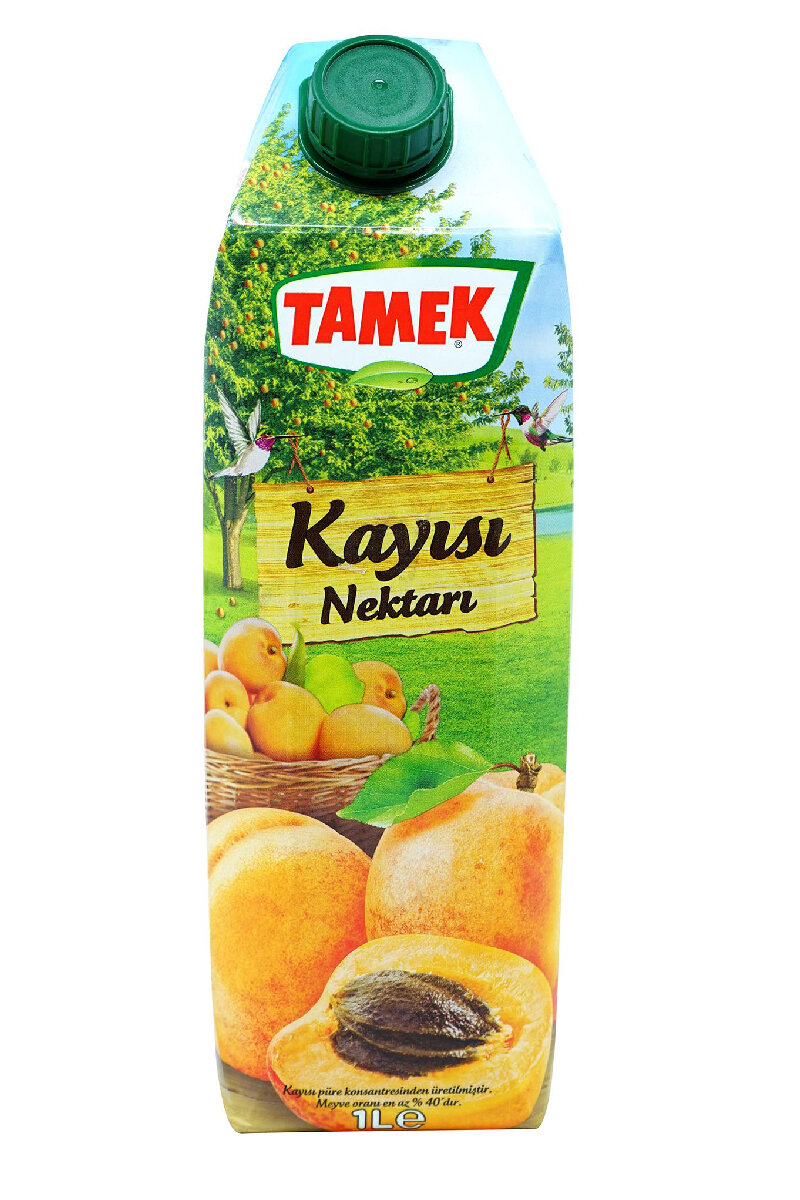 Tamek Meyve Suyu Kayısı 1 l