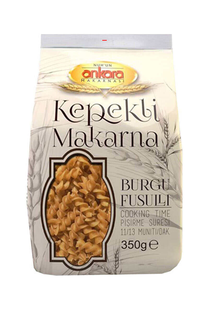 Nuh'un Ankara Kepekli Burgu Makarna 350 g