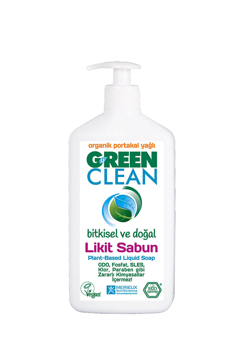 Green Clean Bitkisel Likit Sabun 500 ml