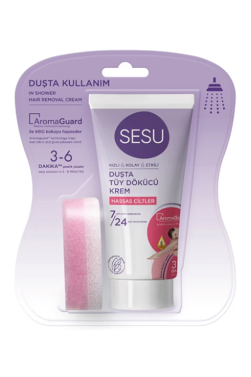 Sesu Tüy Dökücü Krem Duşta 150 ml