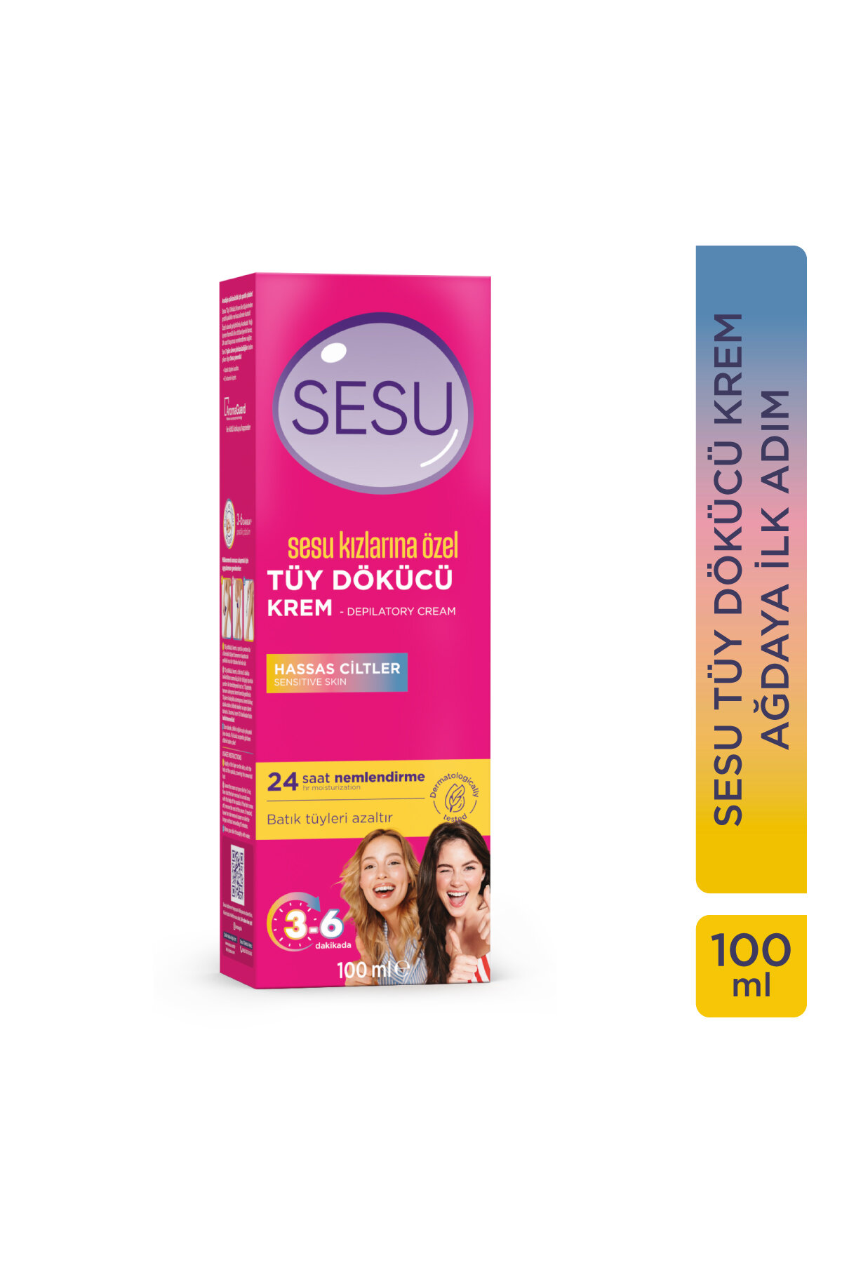 Sesu Tüy Dökücü Krem Detoks Himalaya Tuzu 100 ml