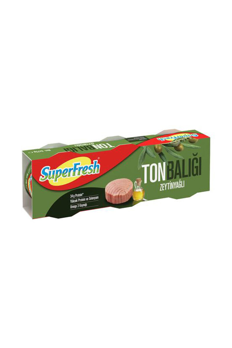 Superfresh Ton Balık Zeytinyağlı 3x75 g