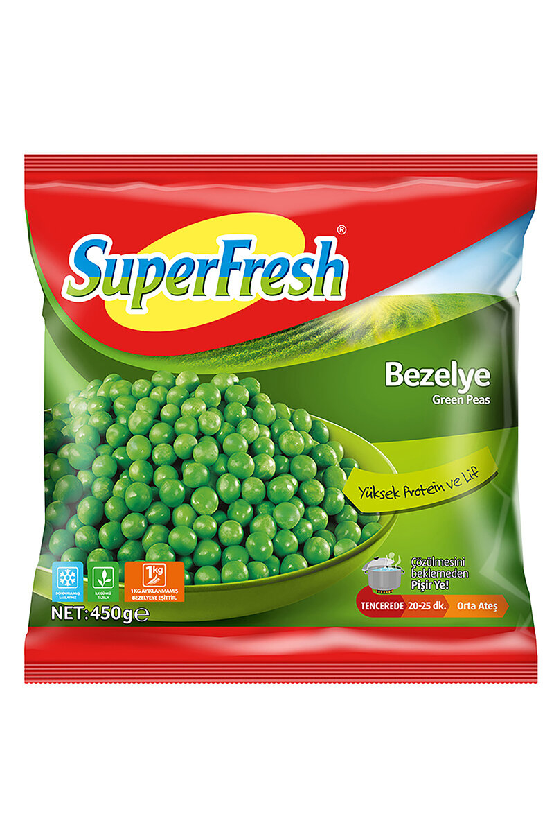 Superfresh Bezelye 450 G