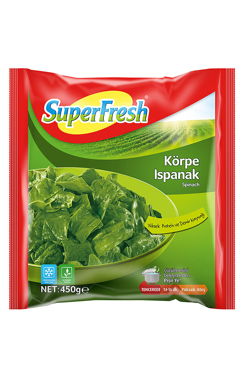 Superfresh Ispanak 450 G