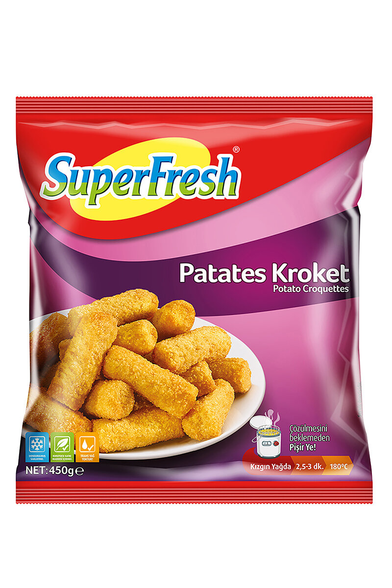 Superfresh Kroket Patates 450 G