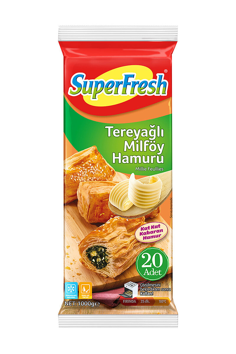 Superfresh Milfoy Tereyağlı 1 Kg