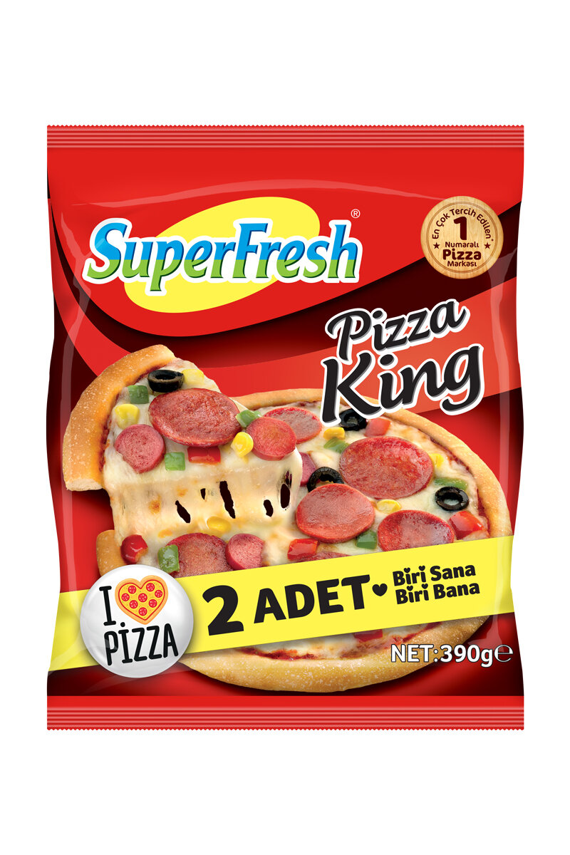Superfresh Pizza King 2'Li 390 G