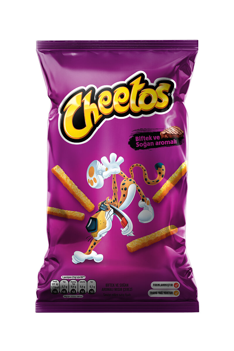 Cheetos Fırından Biftek Ve Soğan Aromalı Mısır Çerezi 40 g