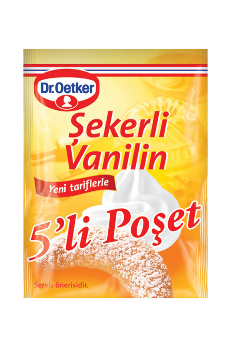 Dr.Oetker Şekerli Vanilin 5 X 5 g