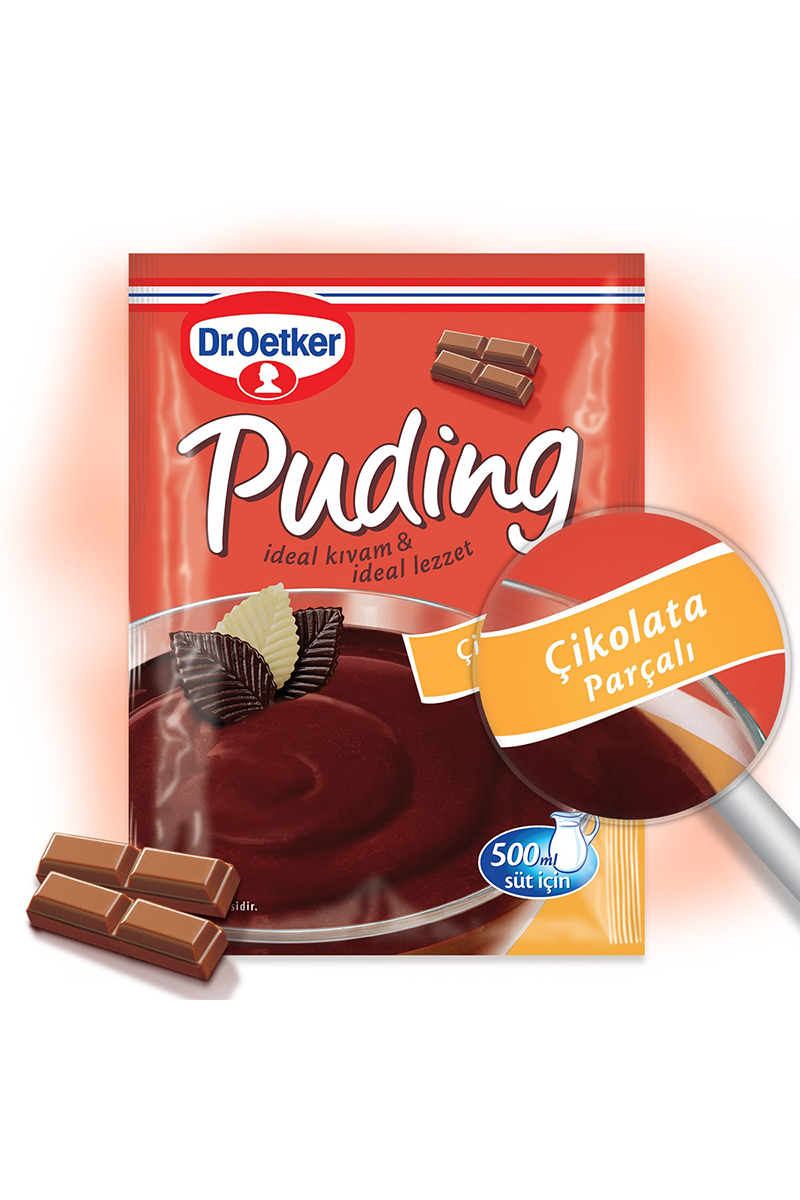 Dr.Oetker Parça Çikolatalı Puding 115 g
