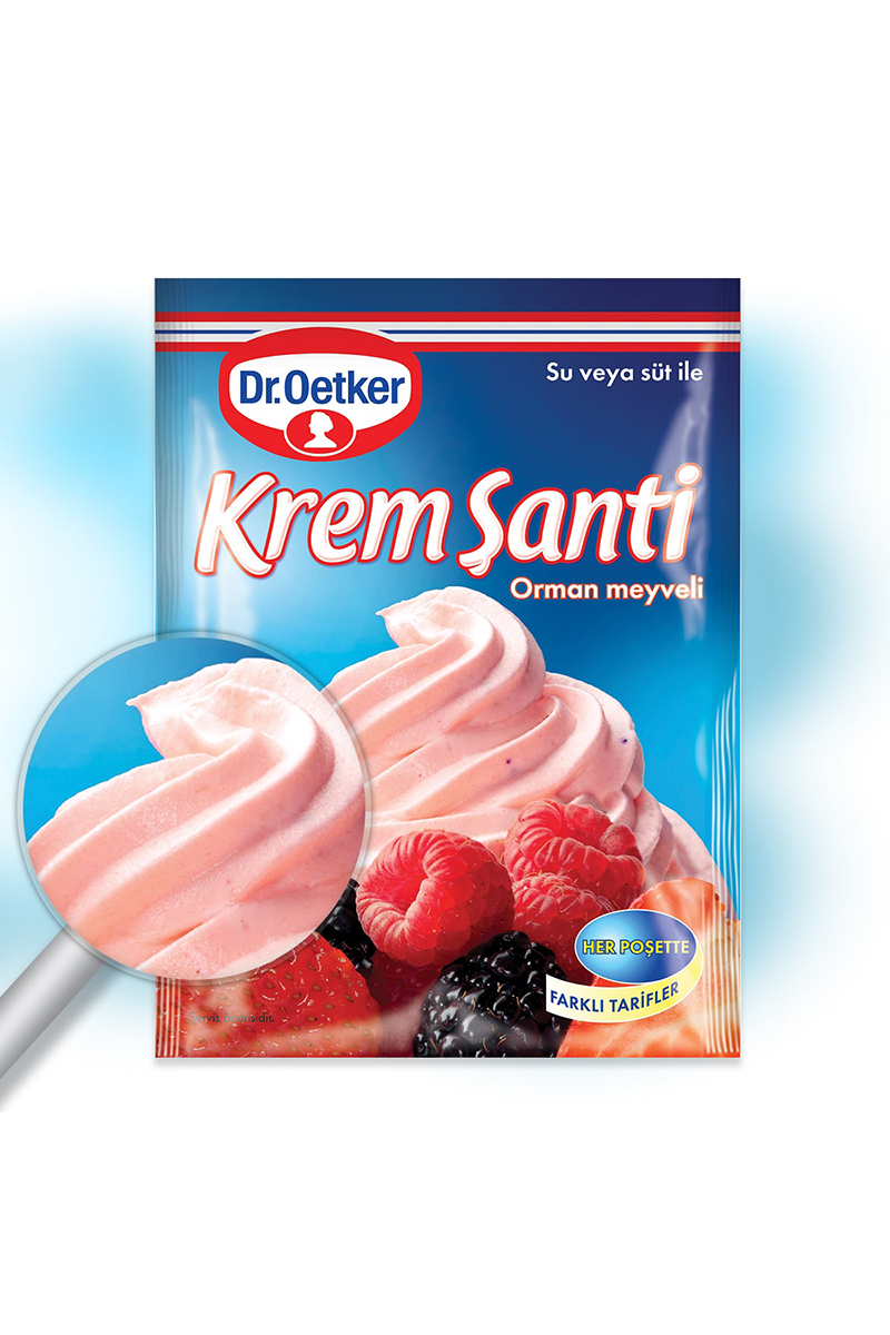 Dr.Oetker Orman Meyveli Krem Şanti 75 g