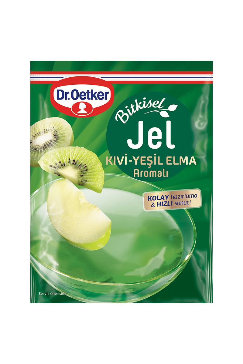 Dr.Oetker Kivi &Yeşil Bitkisel Jel 100 g