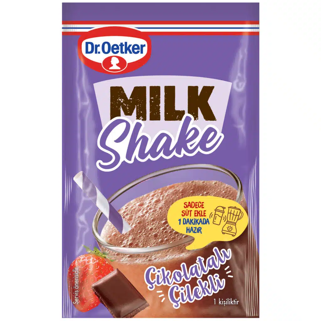 Dr.Oetker M.Shake Çikolata & Çilek 24 g