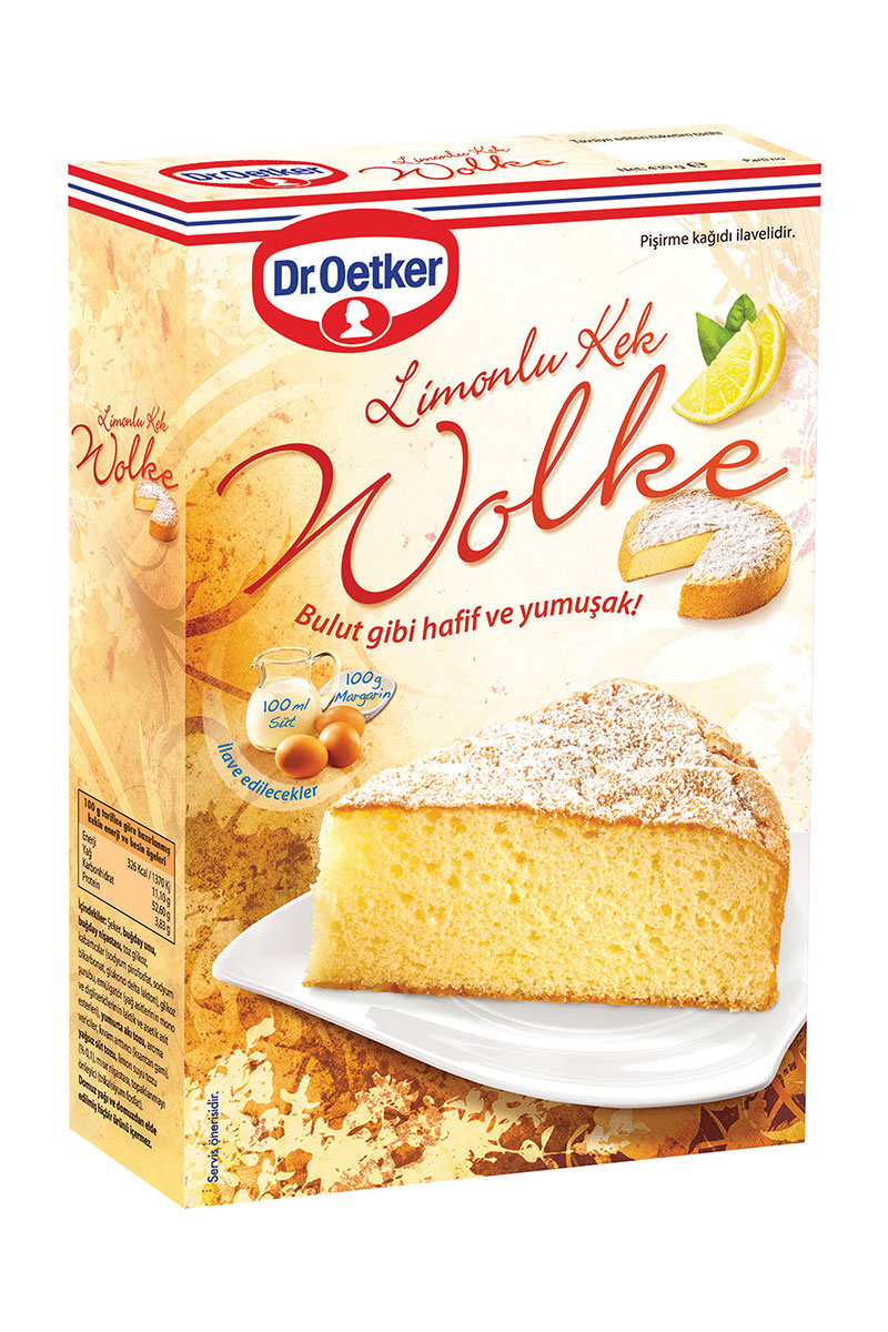 Dr.Oetker Wolke Limonlu Kek Kar. 430 g