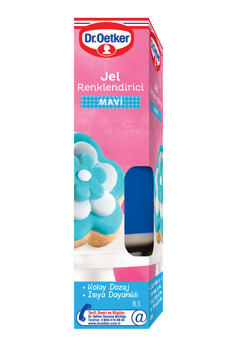 Dr.Oetker Jel Renklendirici Mavi 10 g