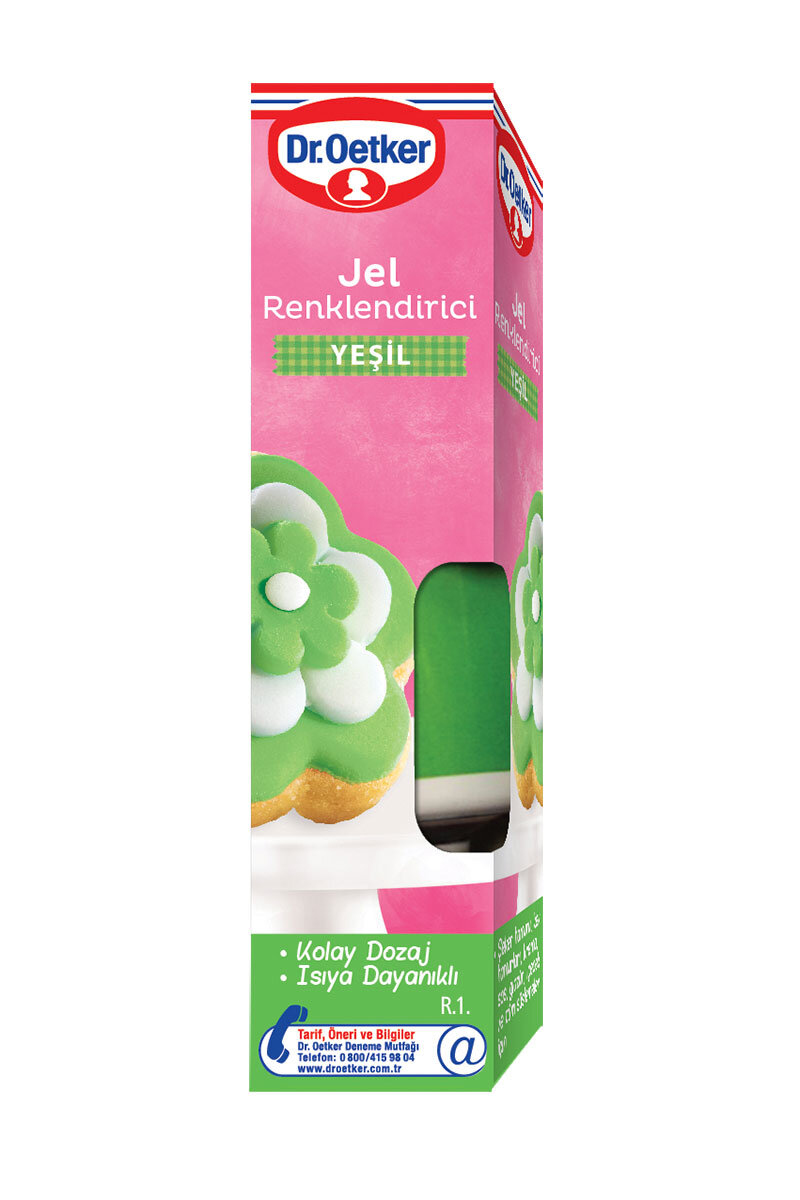 Dr.Oetker Jel Renklendirici Yeşil 10 g
