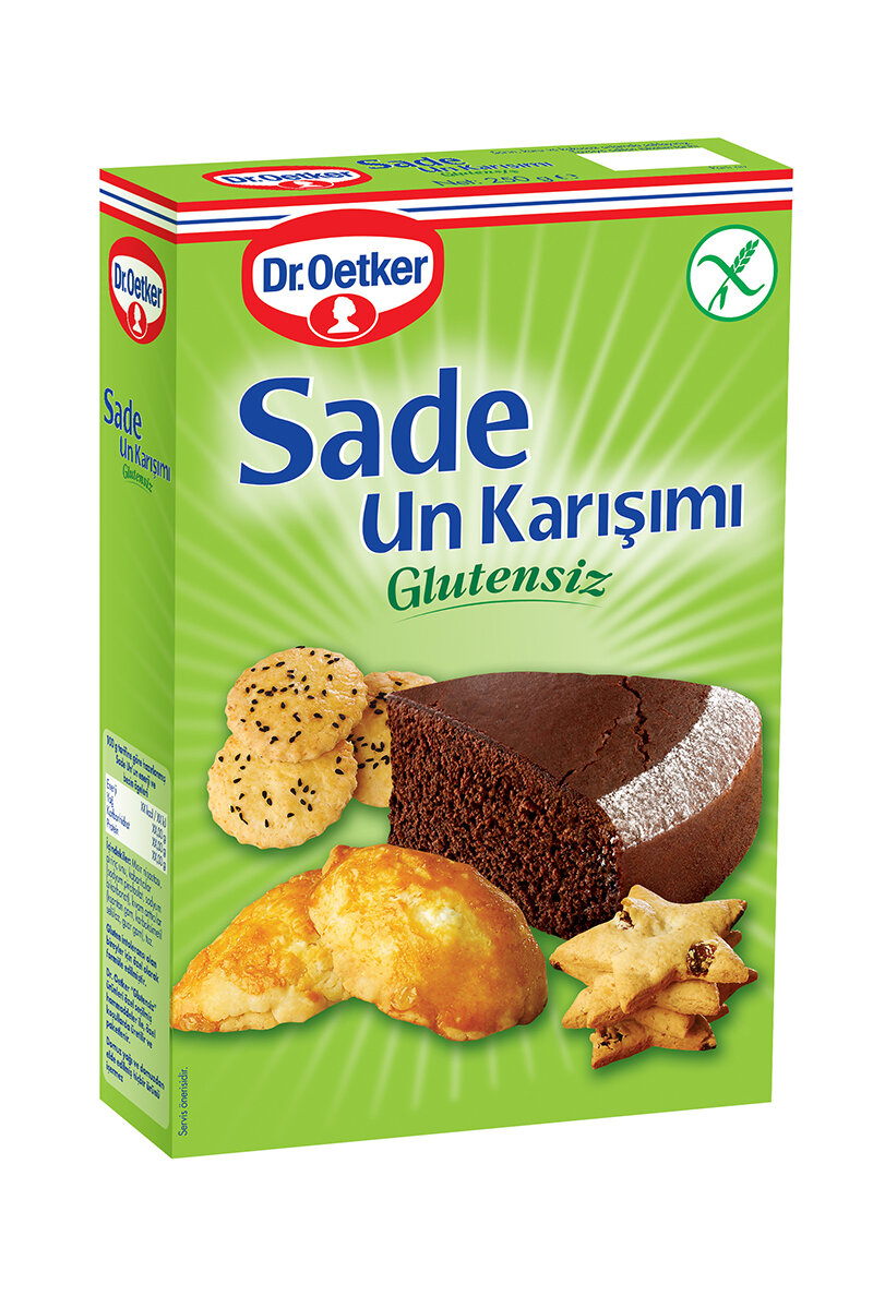 Dr.Oetker Glutensiz Sade Un Karışımı 250 g