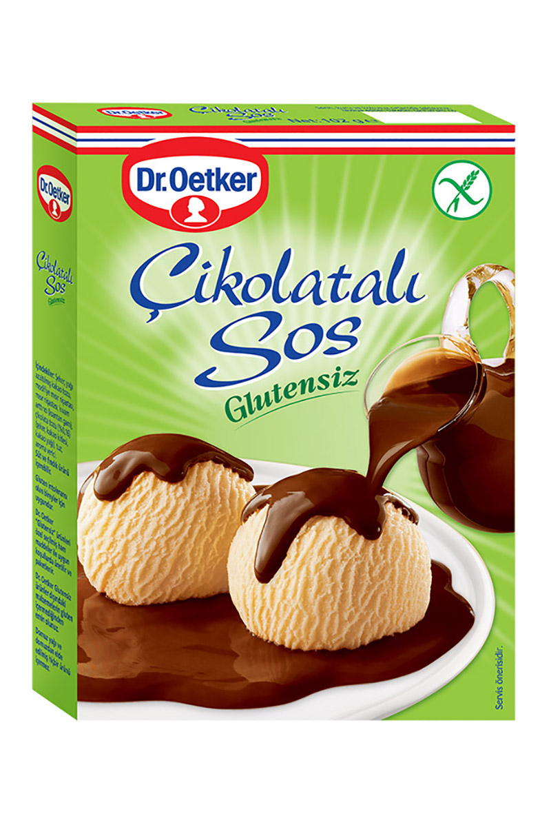 Dr.Oetker Glutensiz Çikolatalı Sos 128 g