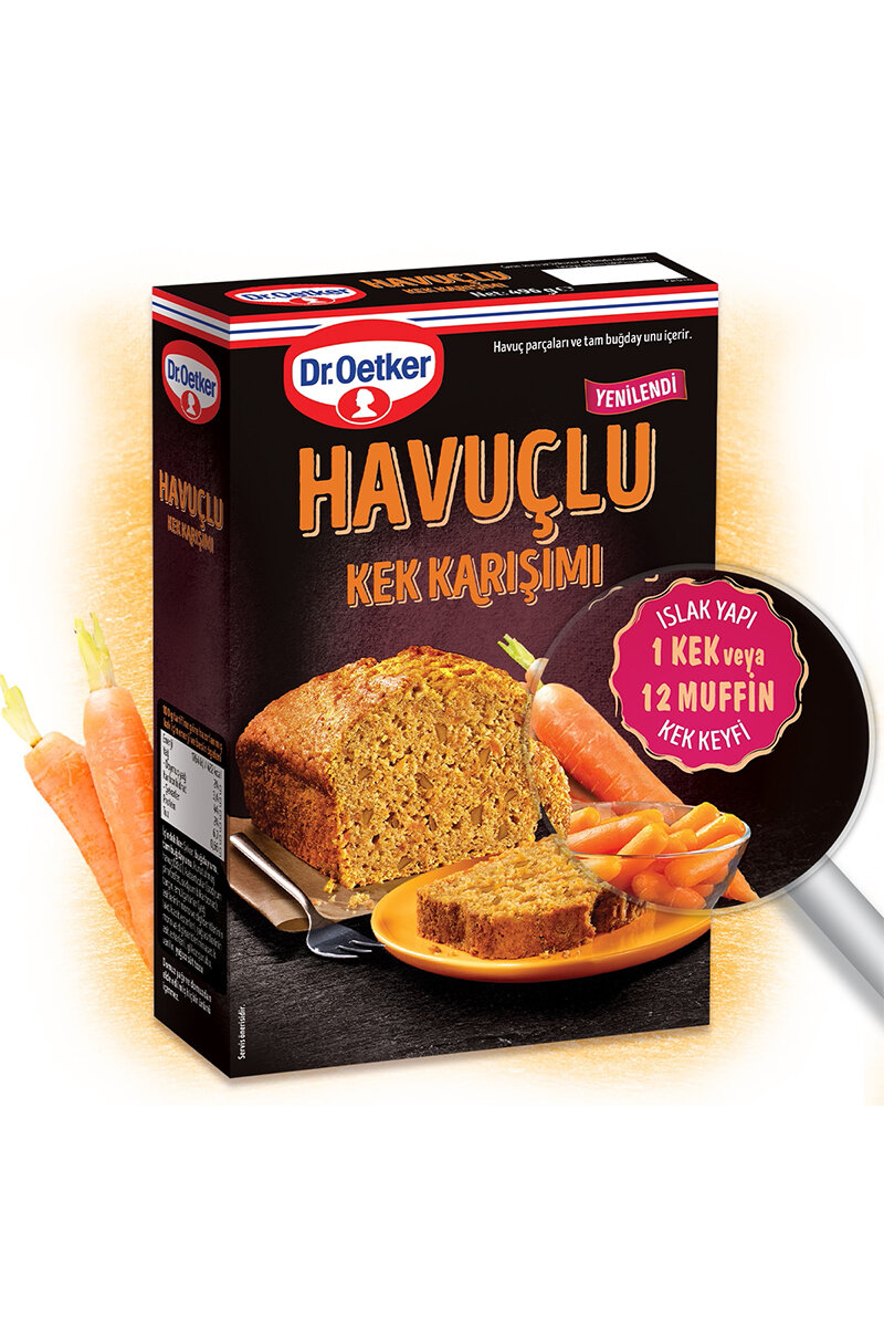 Dr.Oetker Havuçlu Kek Karışımı 496 g