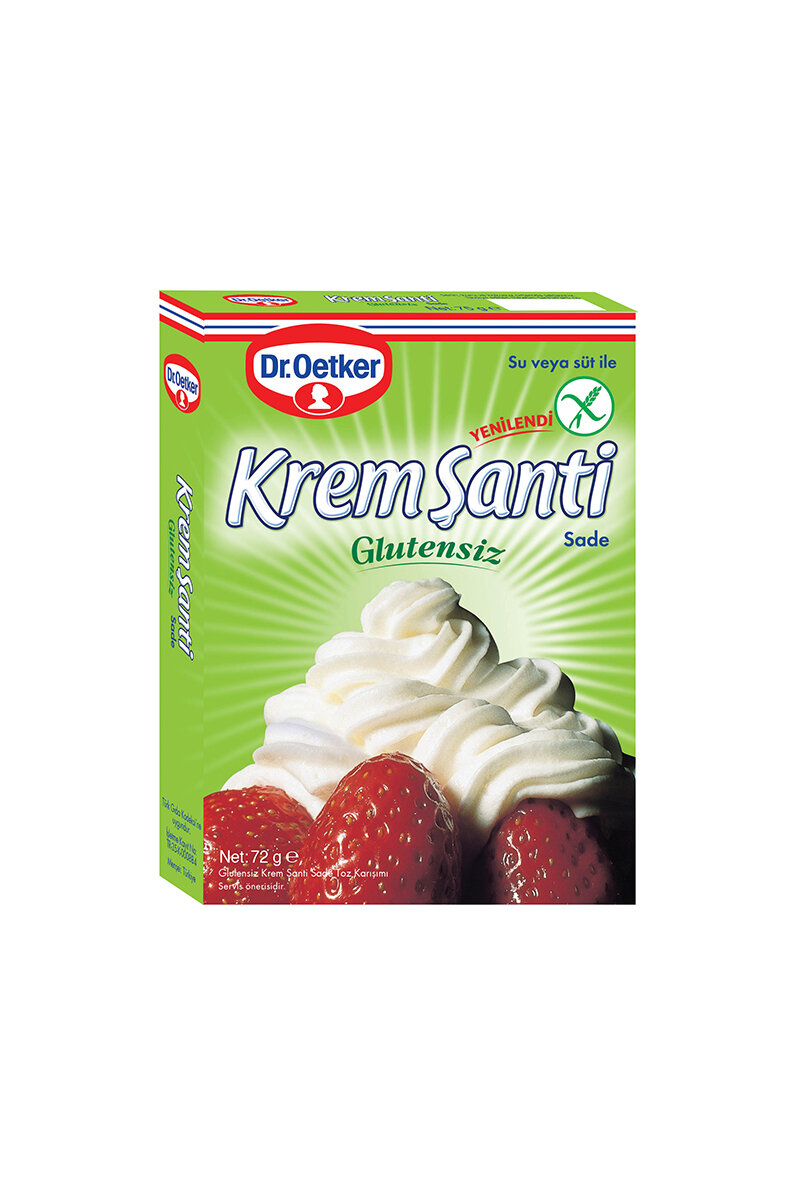 Dr.Oetker Glutensiz Krem Şanti 72 g
