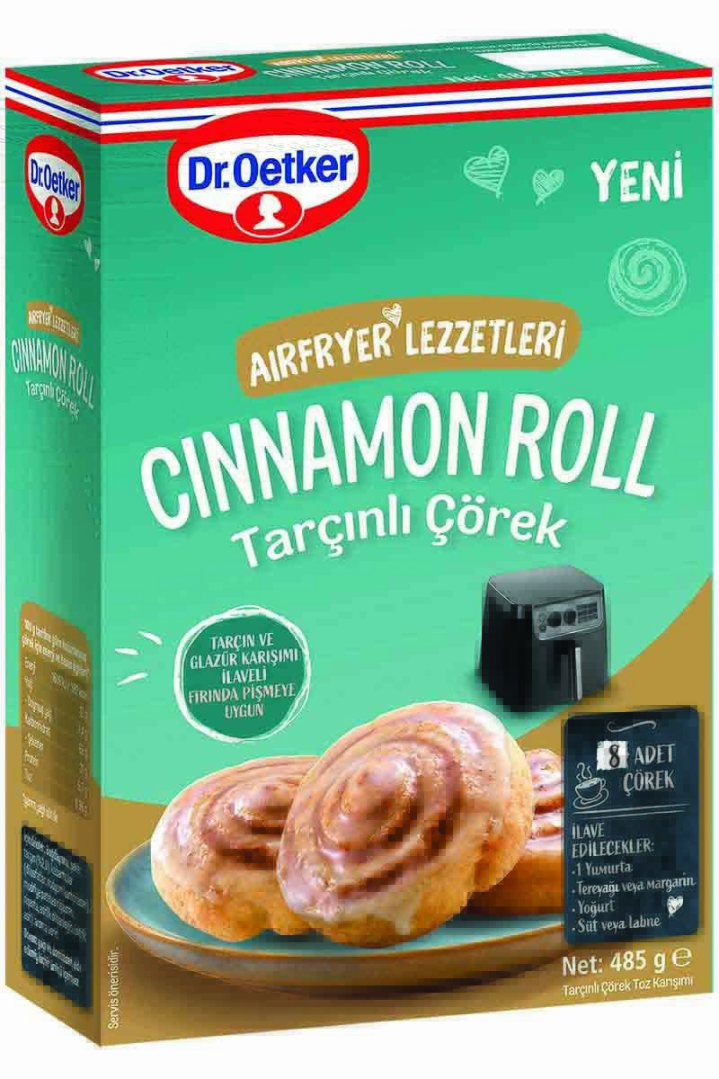 Dr. Oetker Airfryer Lezzetleri Tarçınlı Çörek 485 g