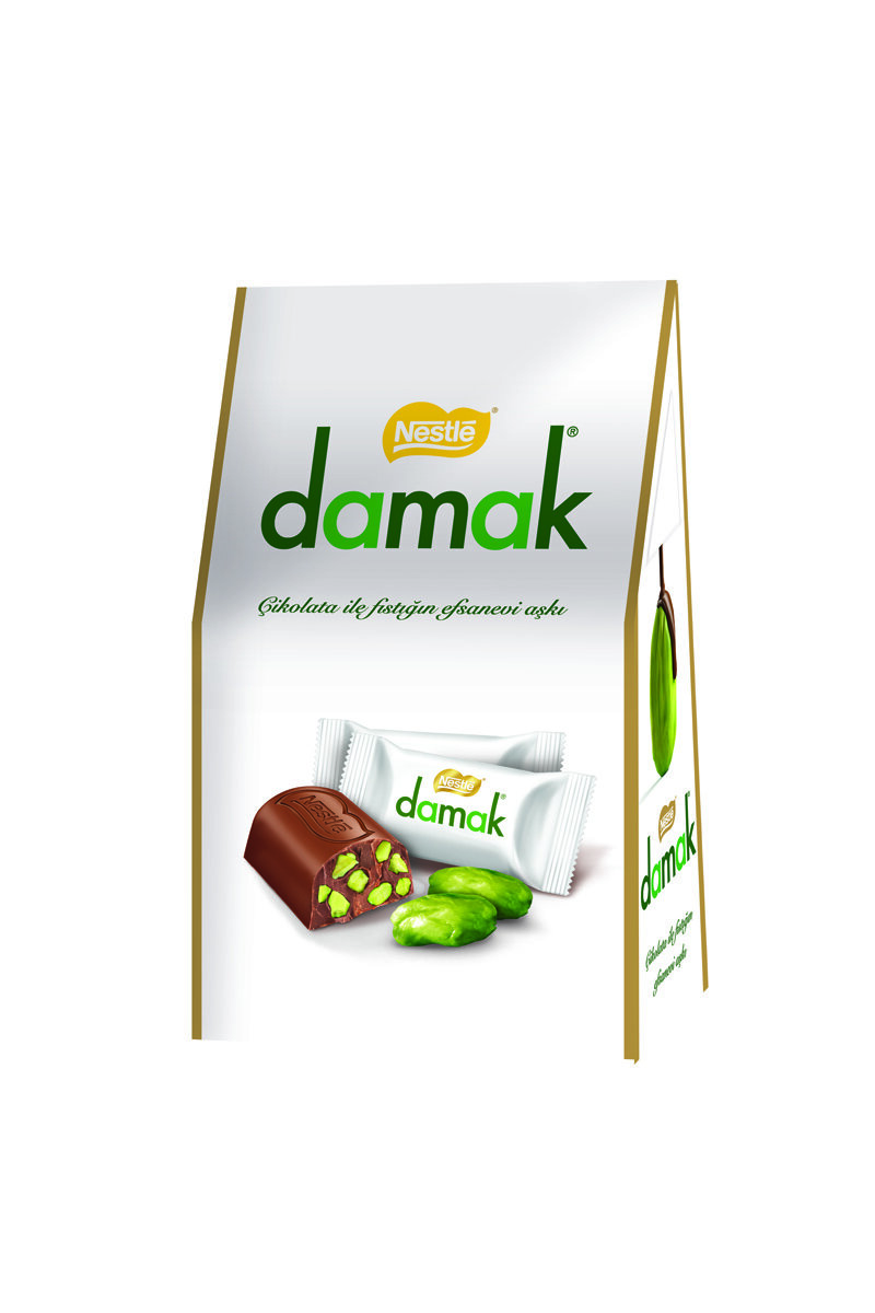 Nestle Damak Pıramit Kutu Çikolata 126 G