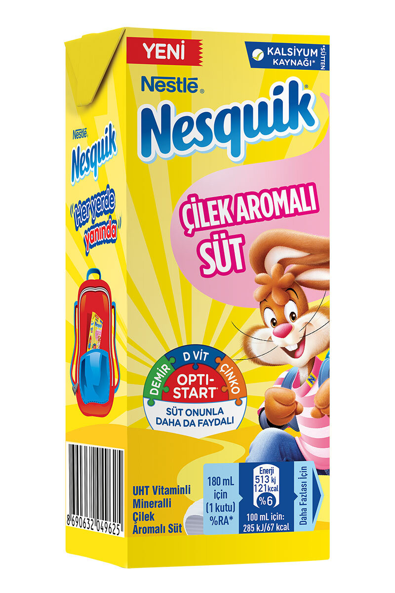 Nestle Nesquik Çilekli Süt 80 Ml