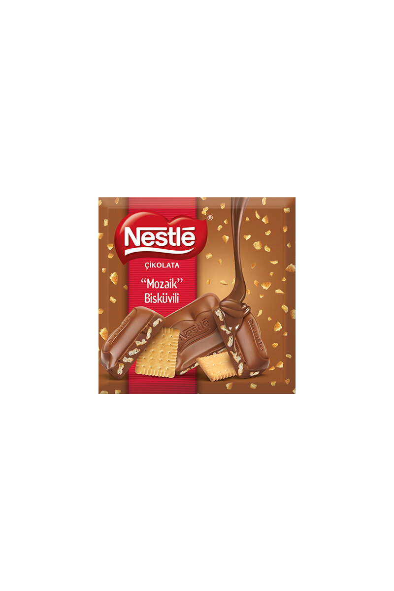 Nestle Mozaik Bisküvili Çikolata 60 G